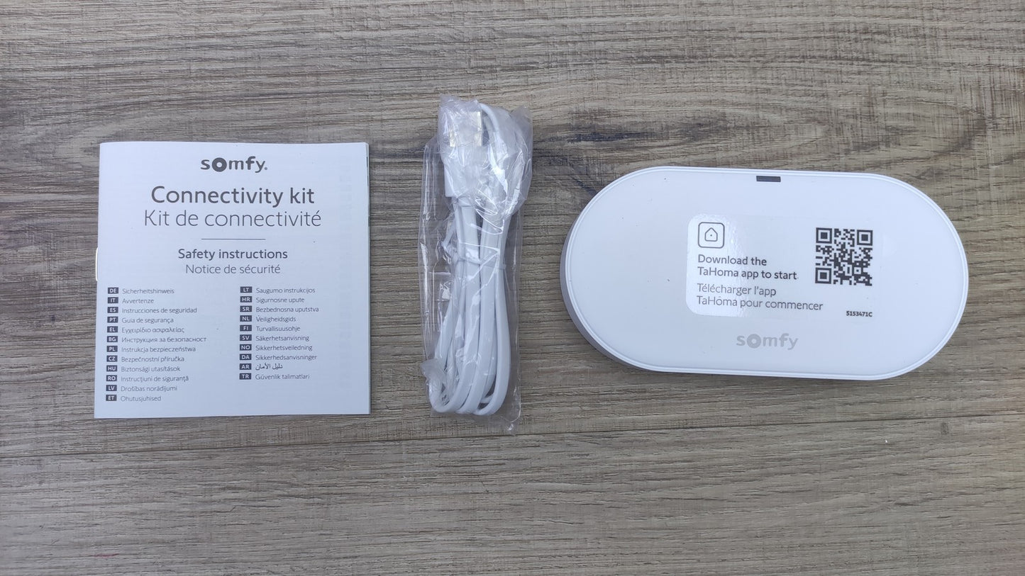 Somfy 1870755 TaHoma mini Connectivity Kit Steuerzentrale, I35118