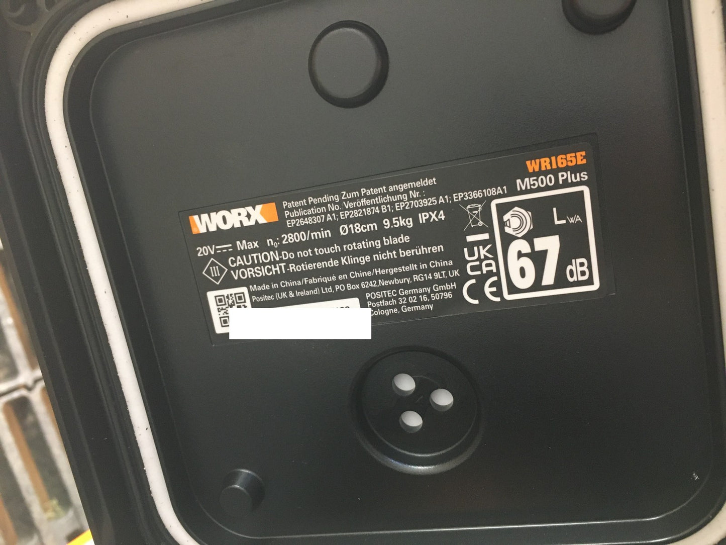 WORX Landroid M500 PLUS WR165E Mähroboter bis 500 qm, I38232