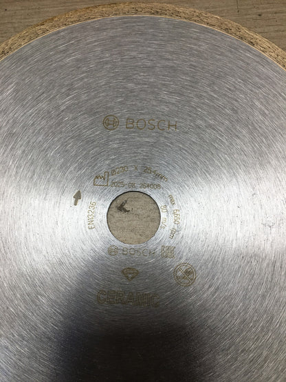 Bosch Diamanttrennscheibe Standard for Ceramic (2608602538), Ø 230 mm, I40831
