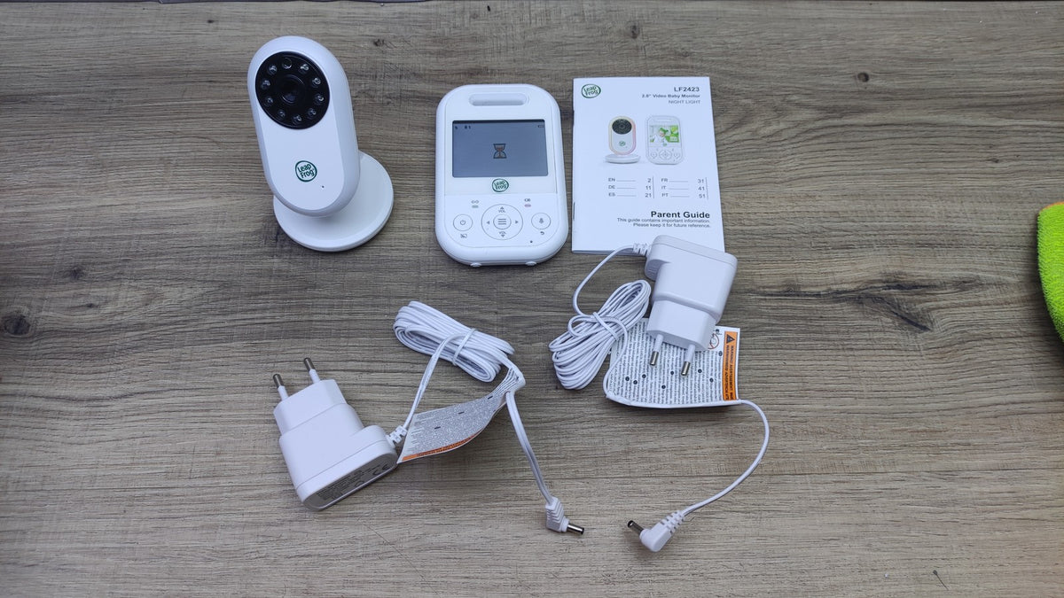 LeapFrog LF2423 Babyphone mit Kamera, 2,8 Zoll Video LCD Display, I41015