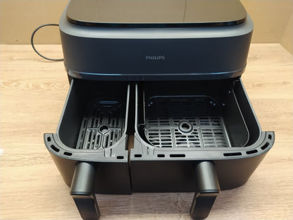 Philips Heißluftfritteuse NA350/00 9L 2 Körbe I39325