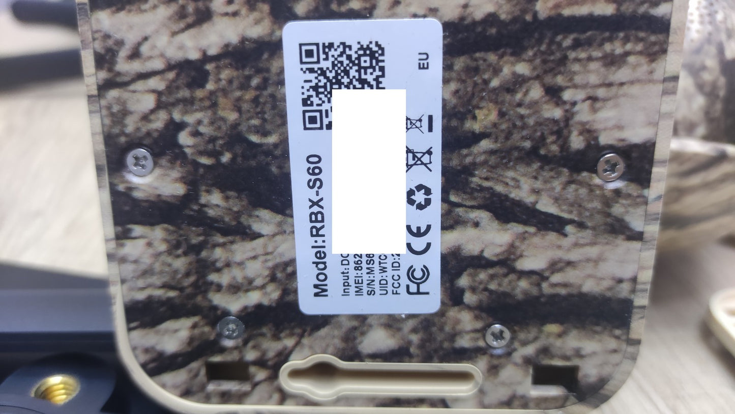 Nuasi RBX-S60 Wildkamera mit Sonnenpaneel 2er Set SIM Karte I38868