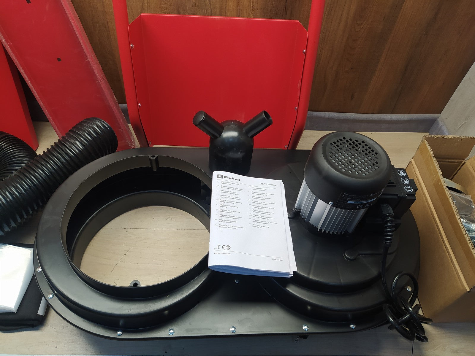 Einhell Expert TE-VE 550/2 A Absauganlage 550W 230V (4304156), I37013