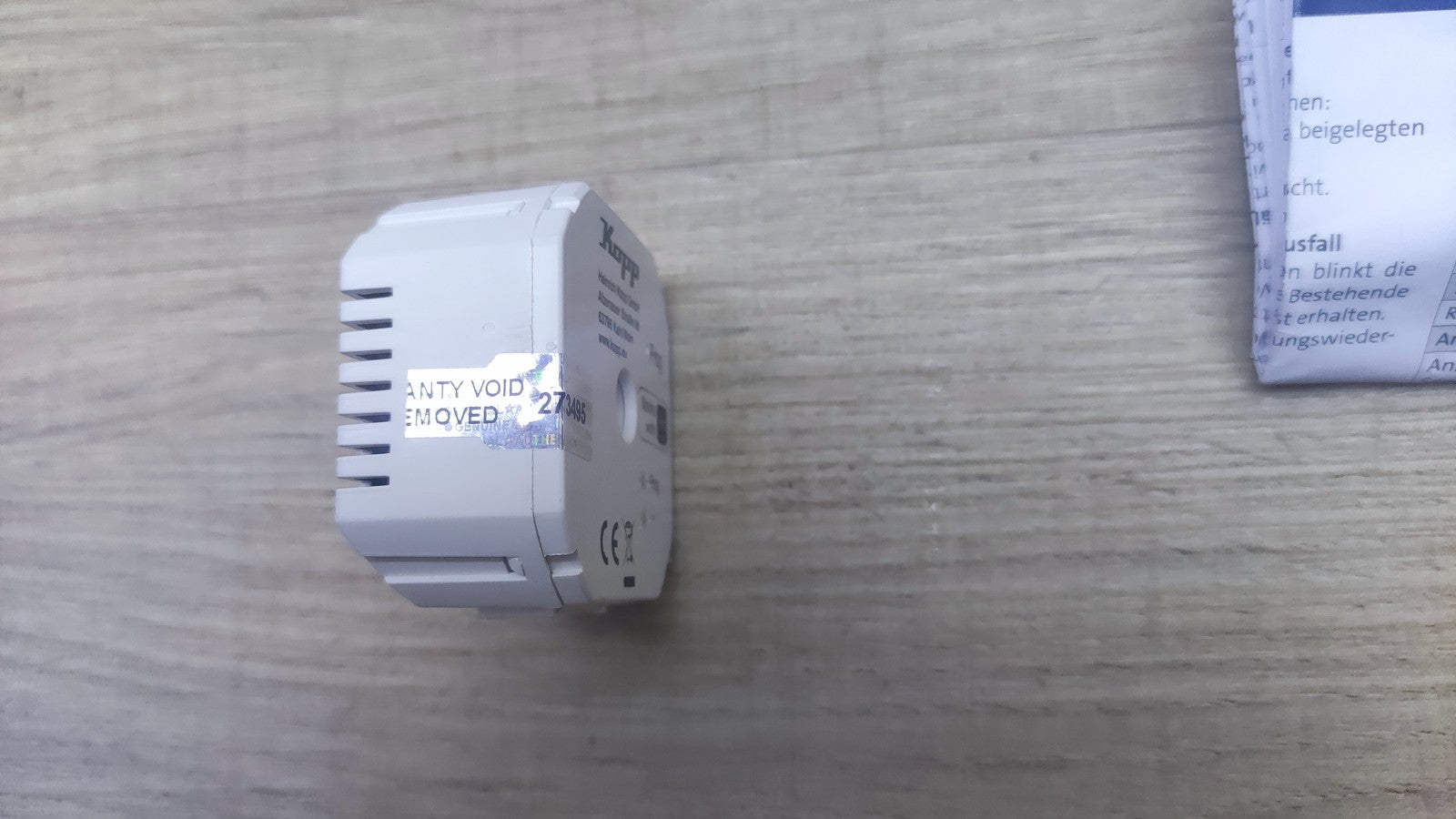 Kopp 834003019 Smart-Control Schaltaktor, 1 Kanal, 3-Draht, I37614