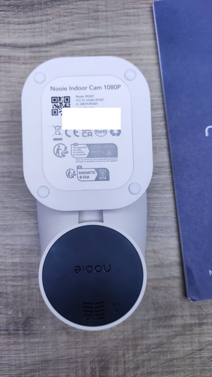 nooie IPC007 Babyphone Kamera, WLAN Kamera Indoor mit APP und 1080P, I35842