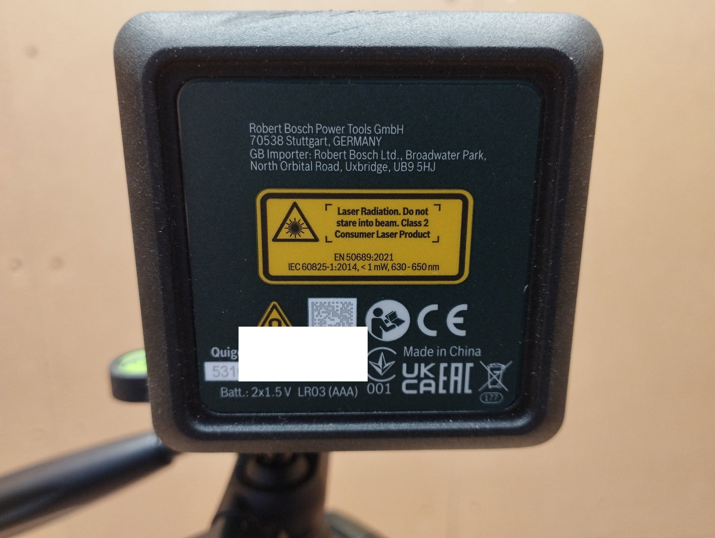 Bosch DIY Quigo Plus Kreuzlaser mit Stativ, I39862
