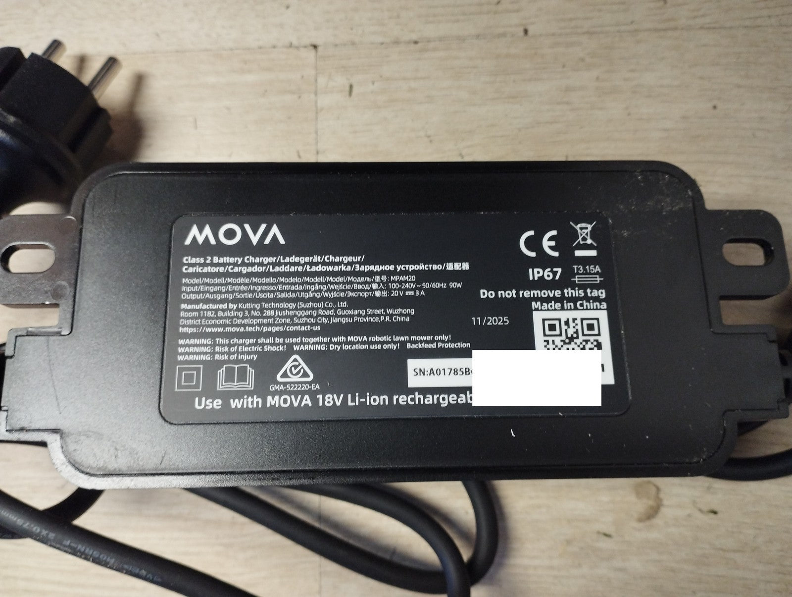 MOVA LiDAX Ultra 1200 Mähroboter ohne Begrenzungskabel MXXM4100, I39589