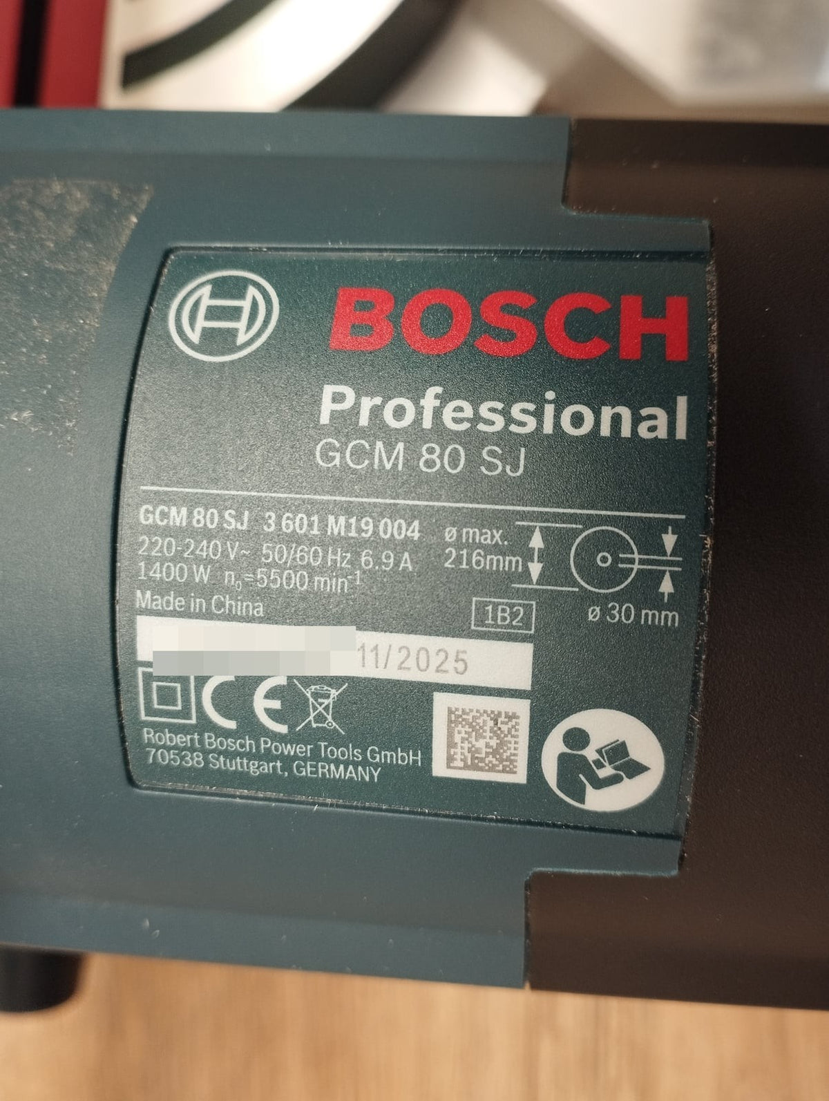 Bosch Professional GCM 80 SJ Kapp- / Gehrungssäge Zugfunktion 1400W 3601M19004