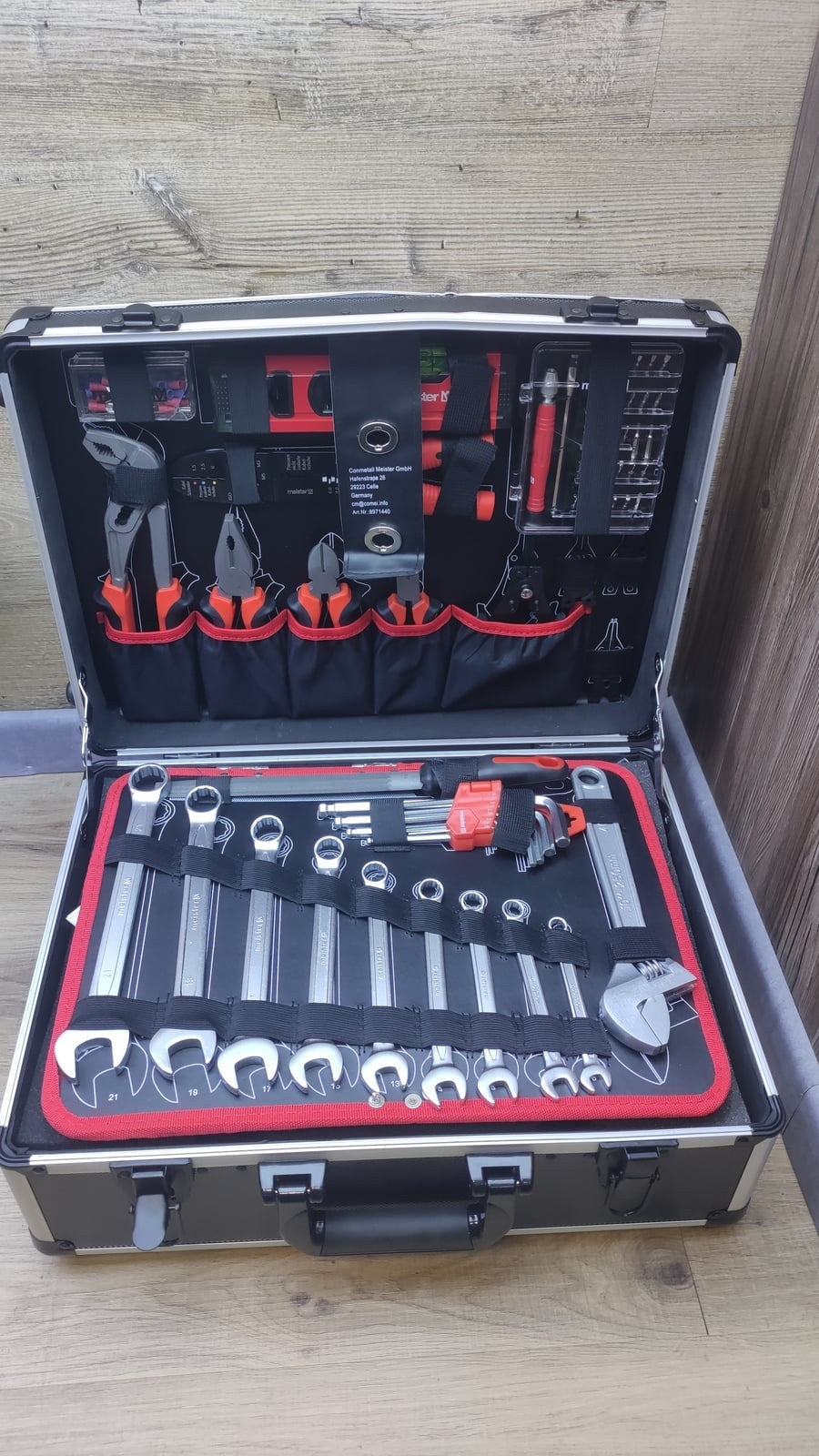 Meister Werkzeugtrolley 155-teilig, Werkzeug-Set 8971440