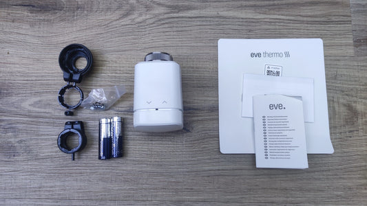Eve Thermo (Matter) Smartes Heizkörperthermostat, LED-Display, I37190