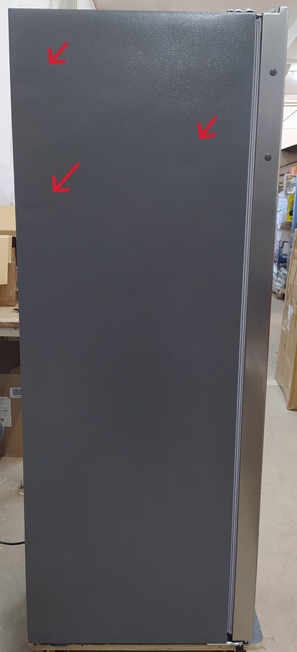 Bomann VS 7316.1 IX Vollraumkühlschrank 242L Edelstahl-Optik (733169) I34652