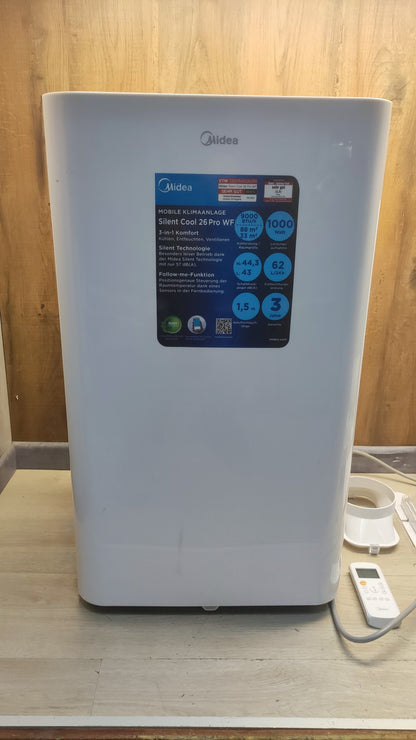 Midea Mobiles Klimagerät Silent Cool 26 Pro WF, 9000 BTU 2,6kW, EEK:A, I37686