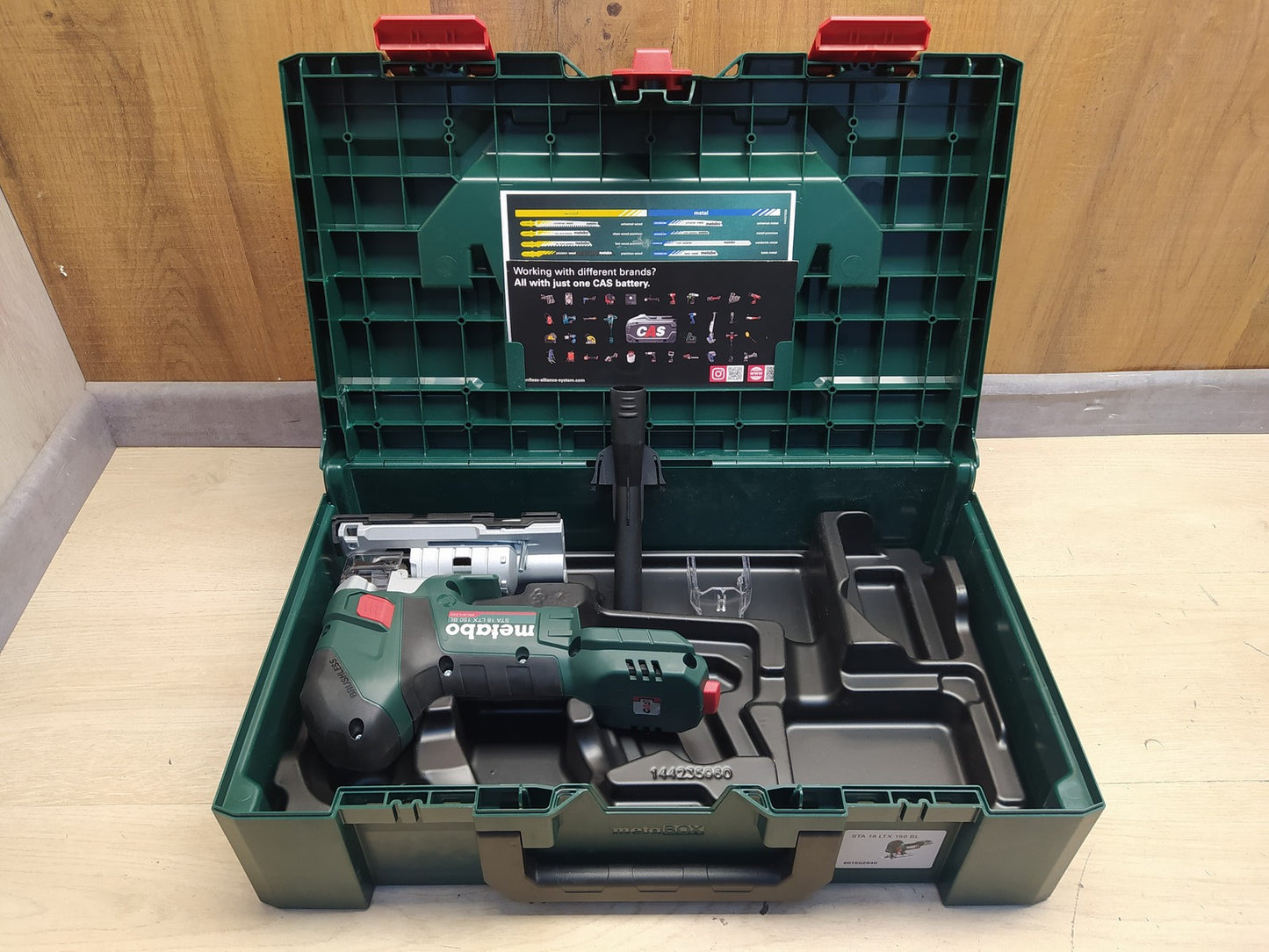 Metabo Akku-Stichsäge STA 18 LTX 150 BL SOLO, 18 V, 150 mm, I37624