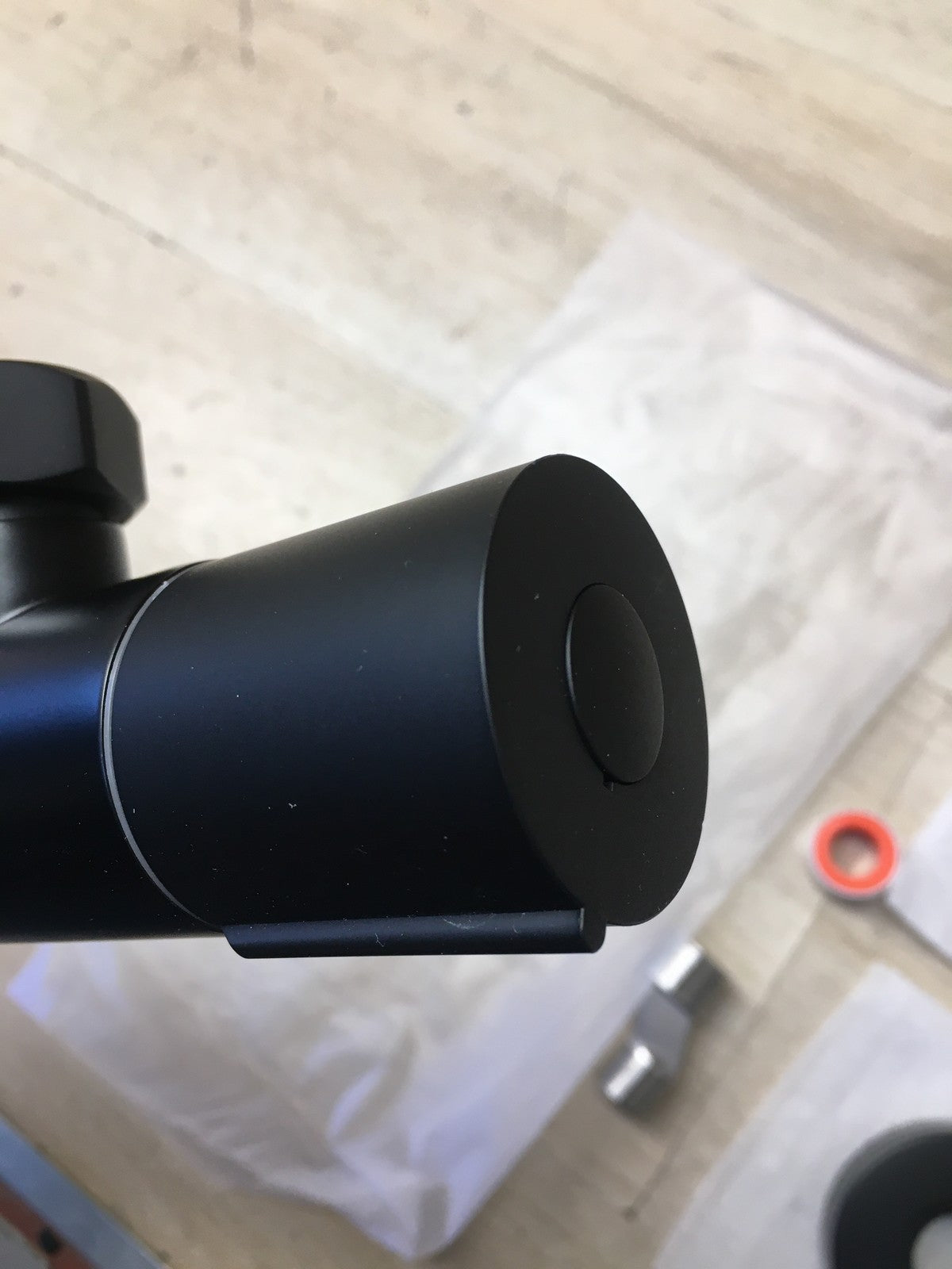 Auralum Mischbatterie Dusche 38°C, schwarz, I37904