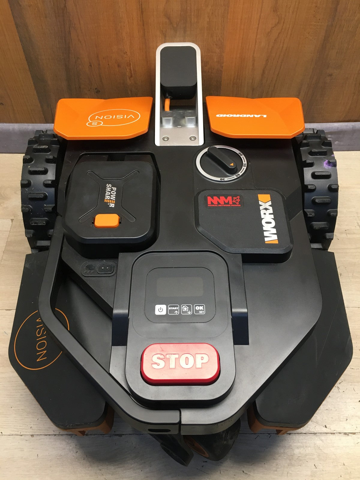 WORX Landroid Vision S250 Mähroboter ohne Begrenzungskabel WR202E, I37835