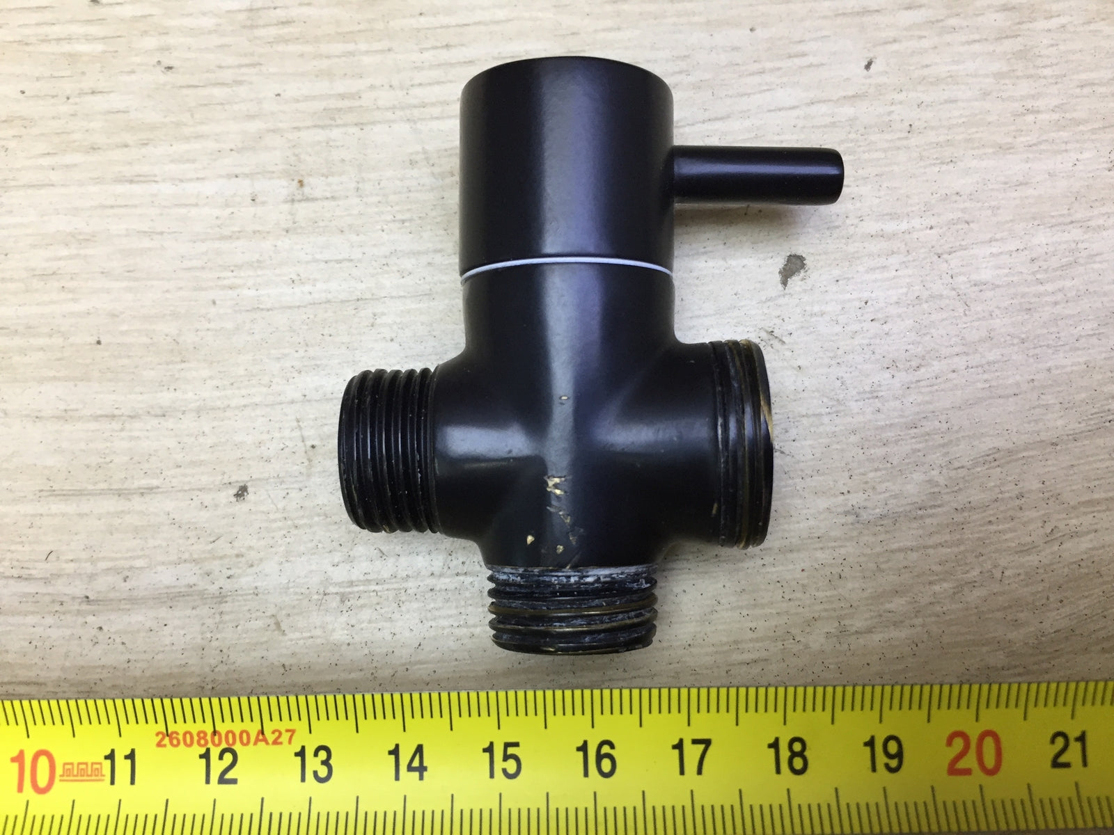 Ulytid Duschset mit Umsteller, Regendusche Schwarz, I32874
