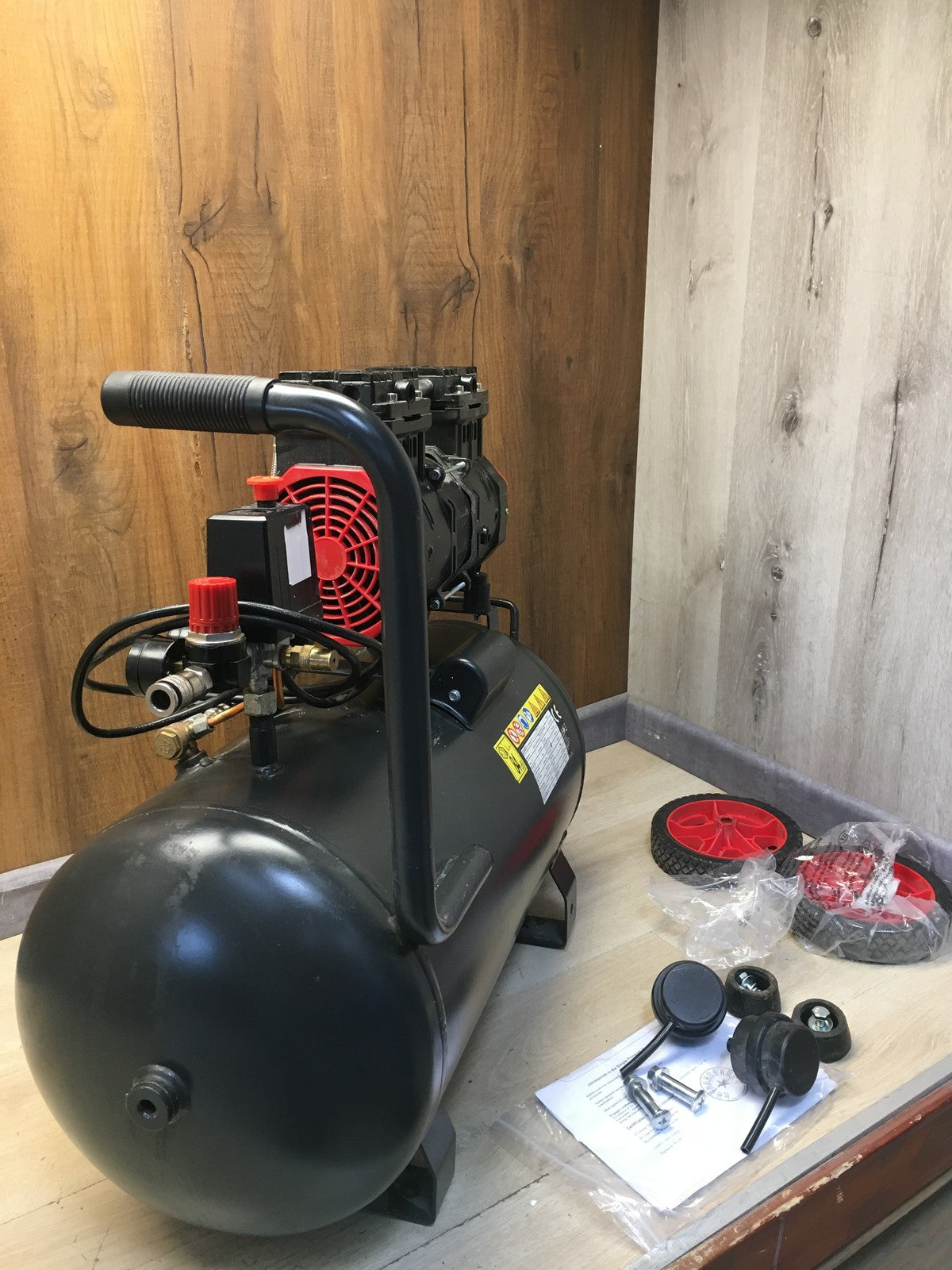 Mecafer 425563 Druckluftkompressor 8 bar, 50L, I38575