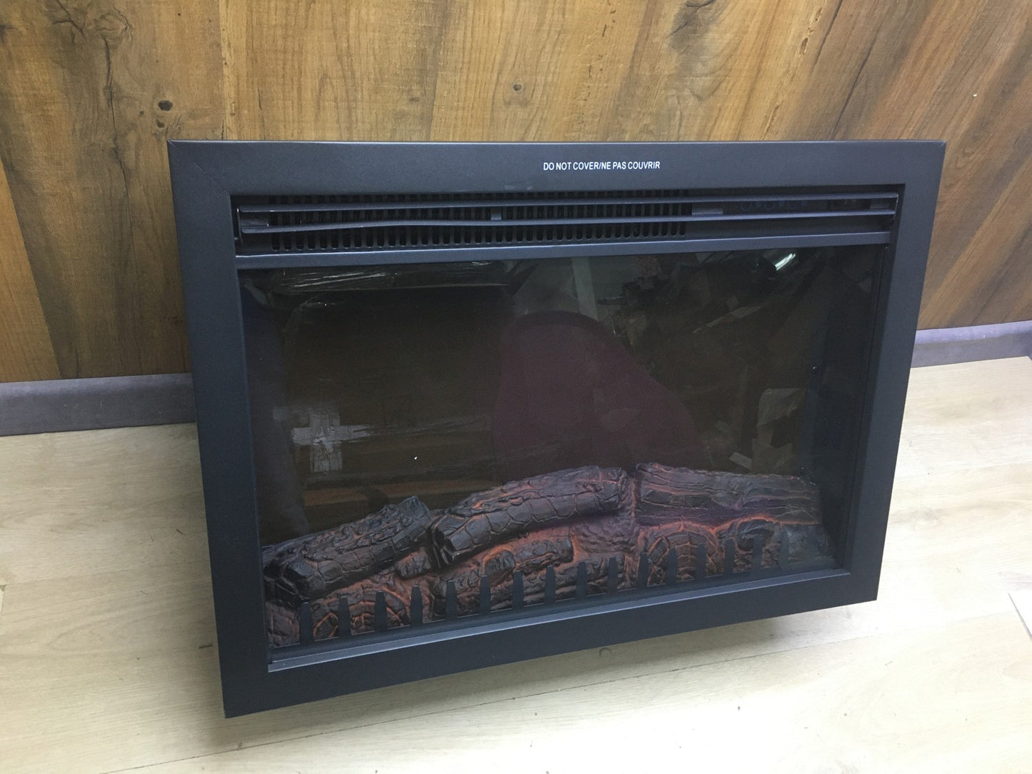 Chemin 'Arte 118 Elektrischer Kamin, 2000W, Schwarz, 61 x 18 x 44 cm, I35016