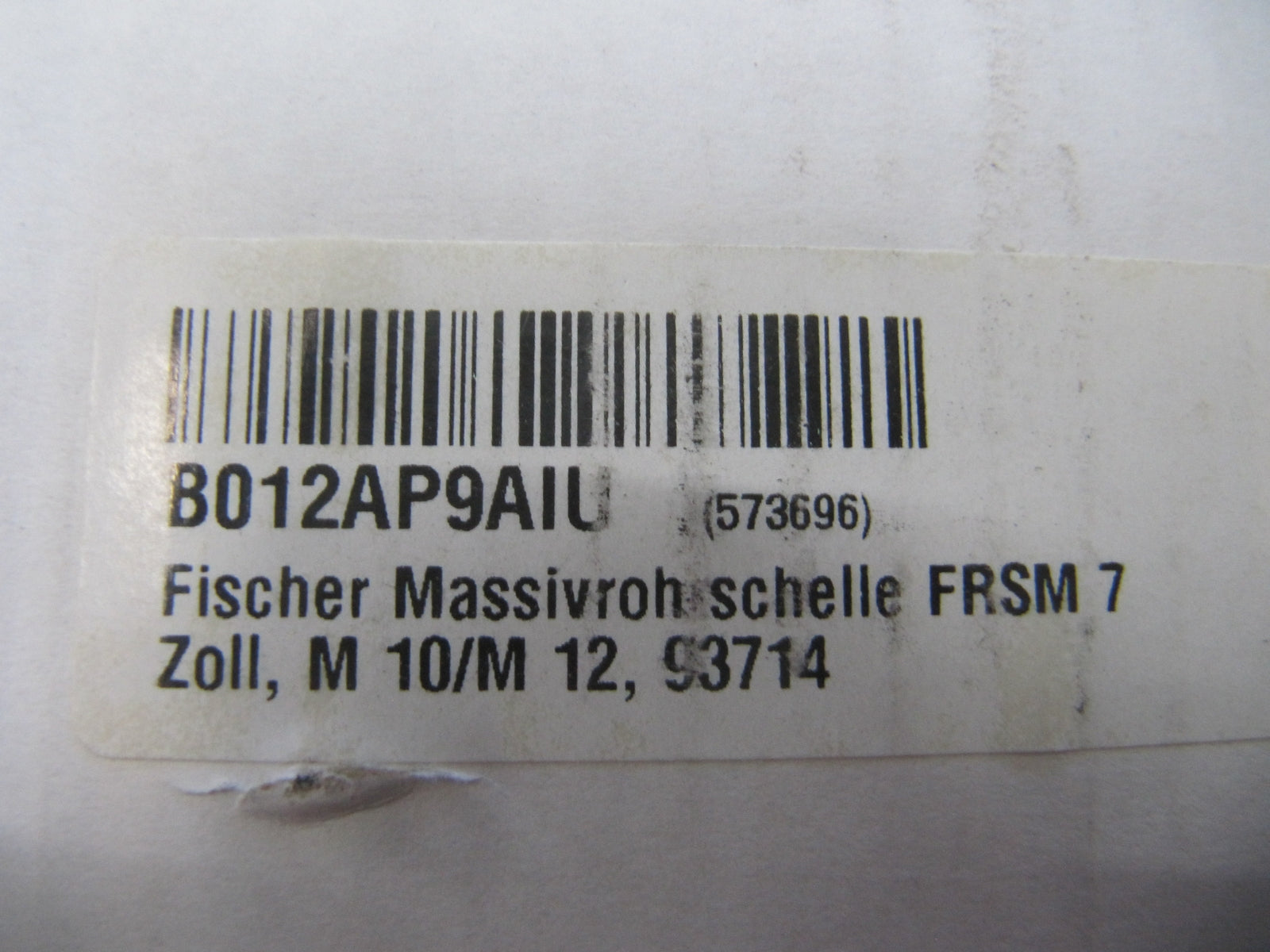 Fischer 93714 Massivrohrschelle FRSM 7" M10/M12 (10 Stück), I12123