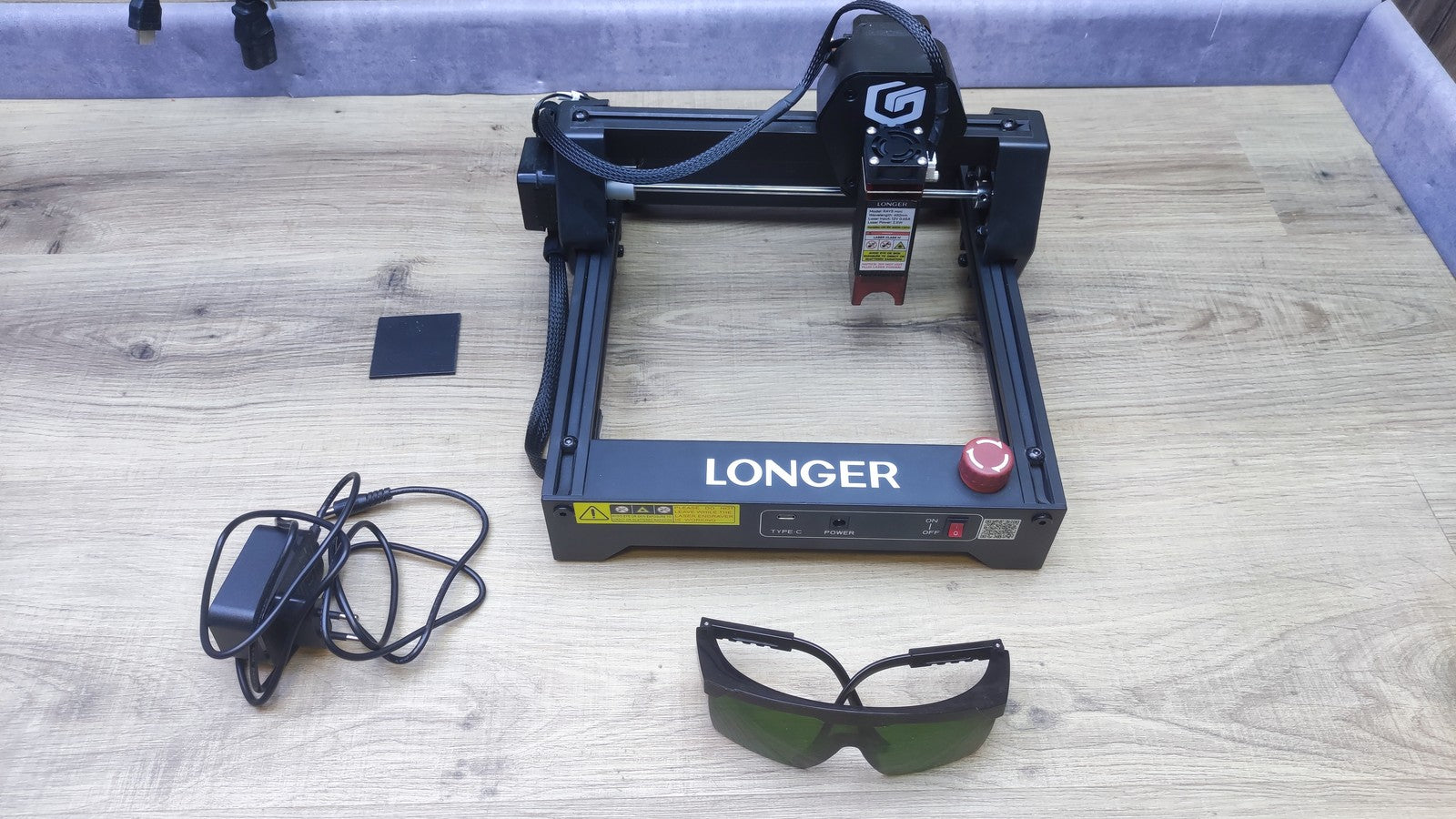 LONGER Ray5 mini Lasergraviermaschine, 2,5 W Laserleistung, I37189