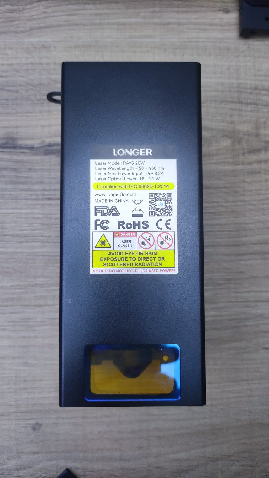 Longer RAY5 Laser Graviermaschine, 20W Laser-Ausgangsleistung, I37098