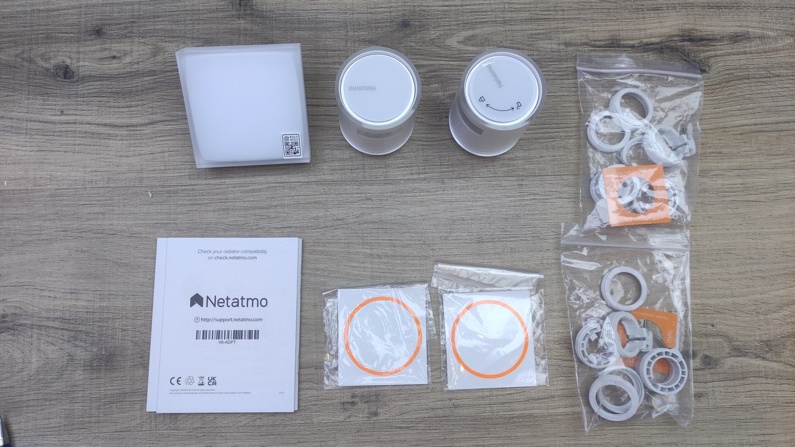 Netatmo NVP-AMZ Smart WiFi Starter Pack, Heizung Starter Kit, I38964