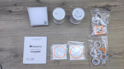 Netatmo NVP-AMZ Smart WiFi Starter Pack, Heizung Starter Kit, I38964