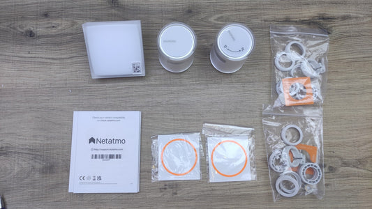 Netatmo NVP-AMZ Smart WiFi Starter Pack, Heizung Starter Kit, I38964