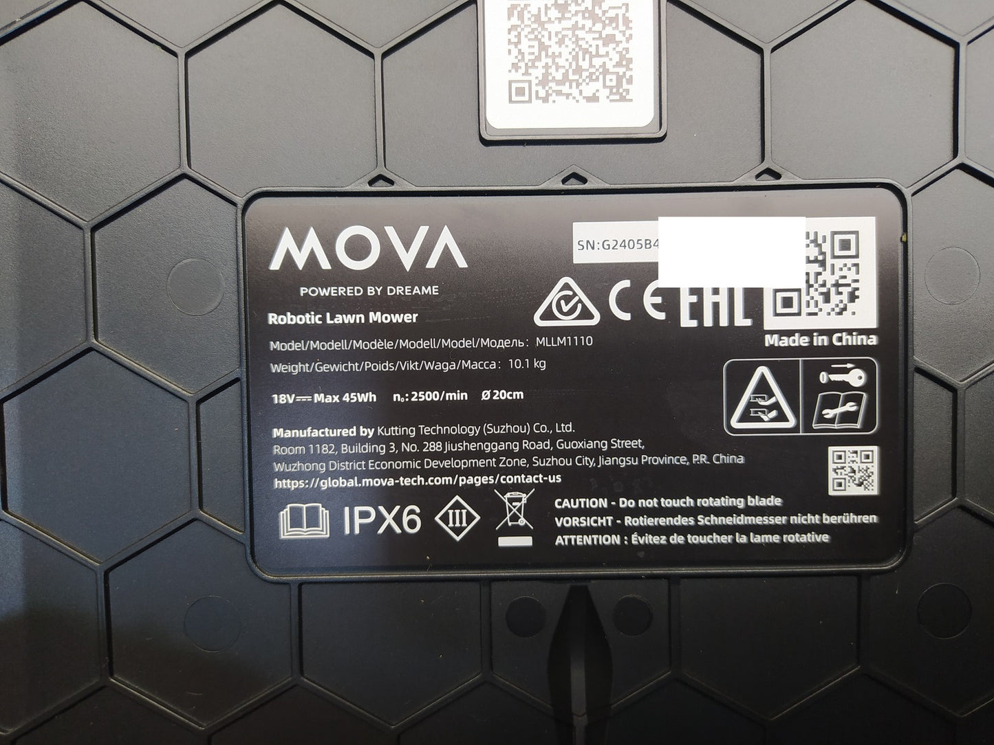 Dreame MOVA 600 Rasenmäher Roboter (MLLM1110), I37396