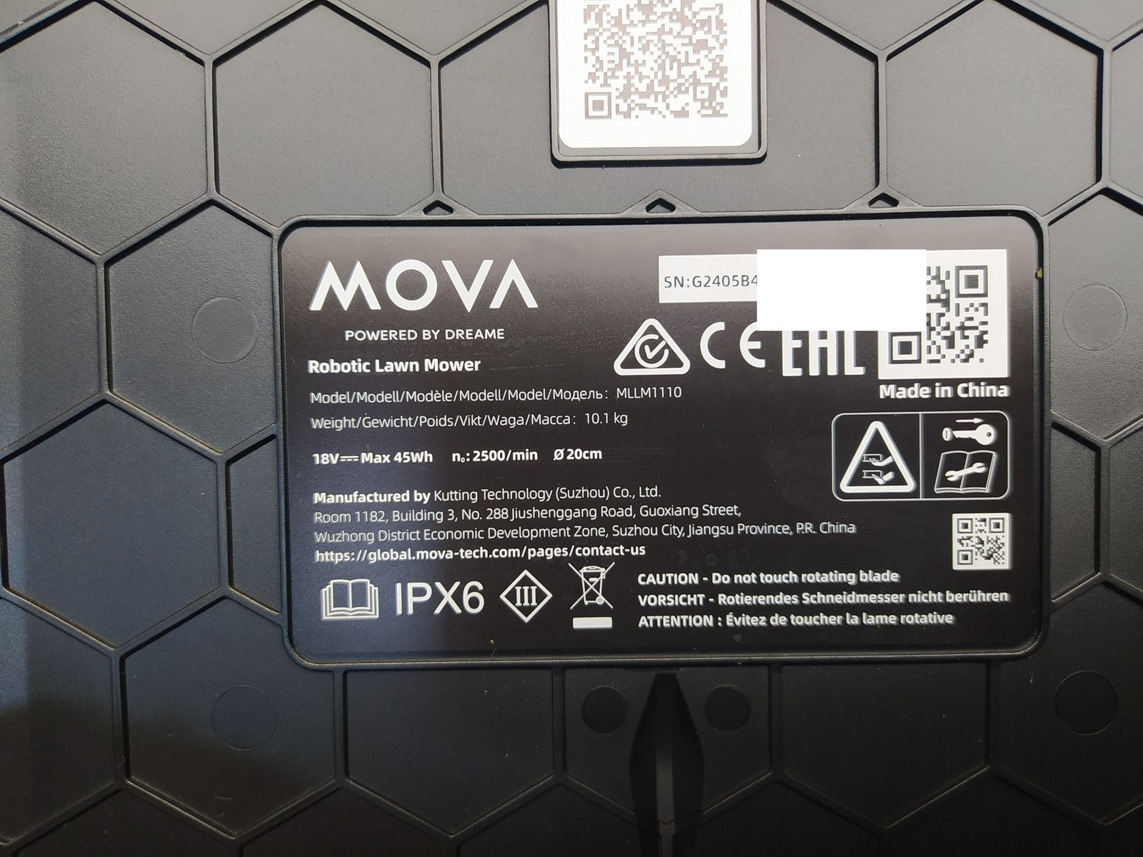 Dreame MOVA 600 Rasenmäher Roboter (MLLM1110), I37396
