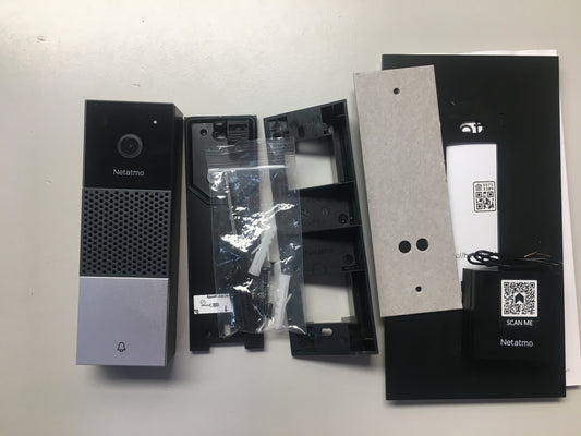 Netatmo Smarte Video Türklingel mit Kamera, WLAN, 2-Wege-Audio, I10695