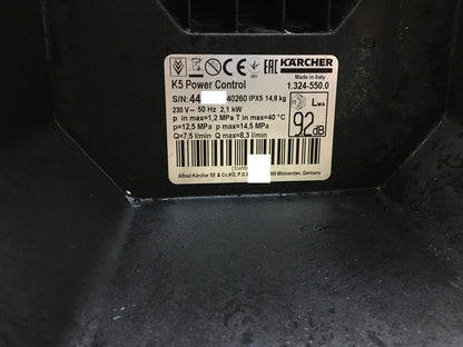 Kärcher Hochdruckreiniger K 5 Power Control (1.324-550.0), I35567