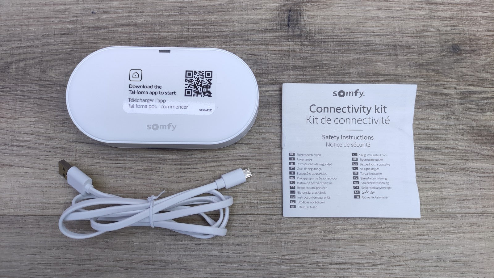 Somfy 1870755 TaHoma mini Connectivity Kit Steuerzentrale, I34756