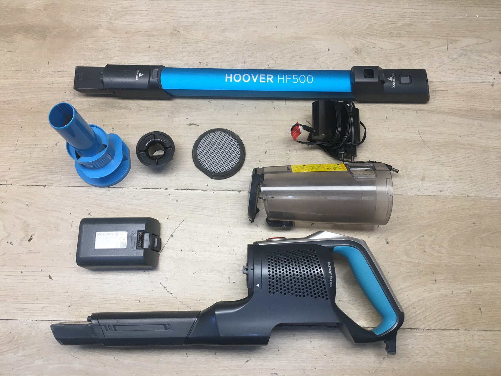 Hoover HF500 kabelloser Staubsauger HF522STP, I40026