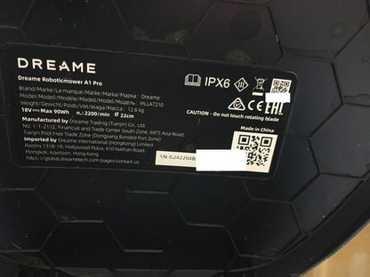 DREAME Intelligenter Mähroboter A1 Pro bis 2000m² 3D Sensor (MLLA7210) I34804