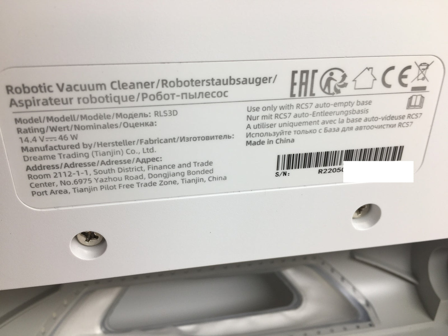 dreame D10 Plus Saugroboter mit Wischfunktion, I39452