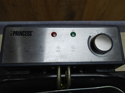 Princess 185000 Fritteuse, 5 L, 3 Frittierkörbe, I35675