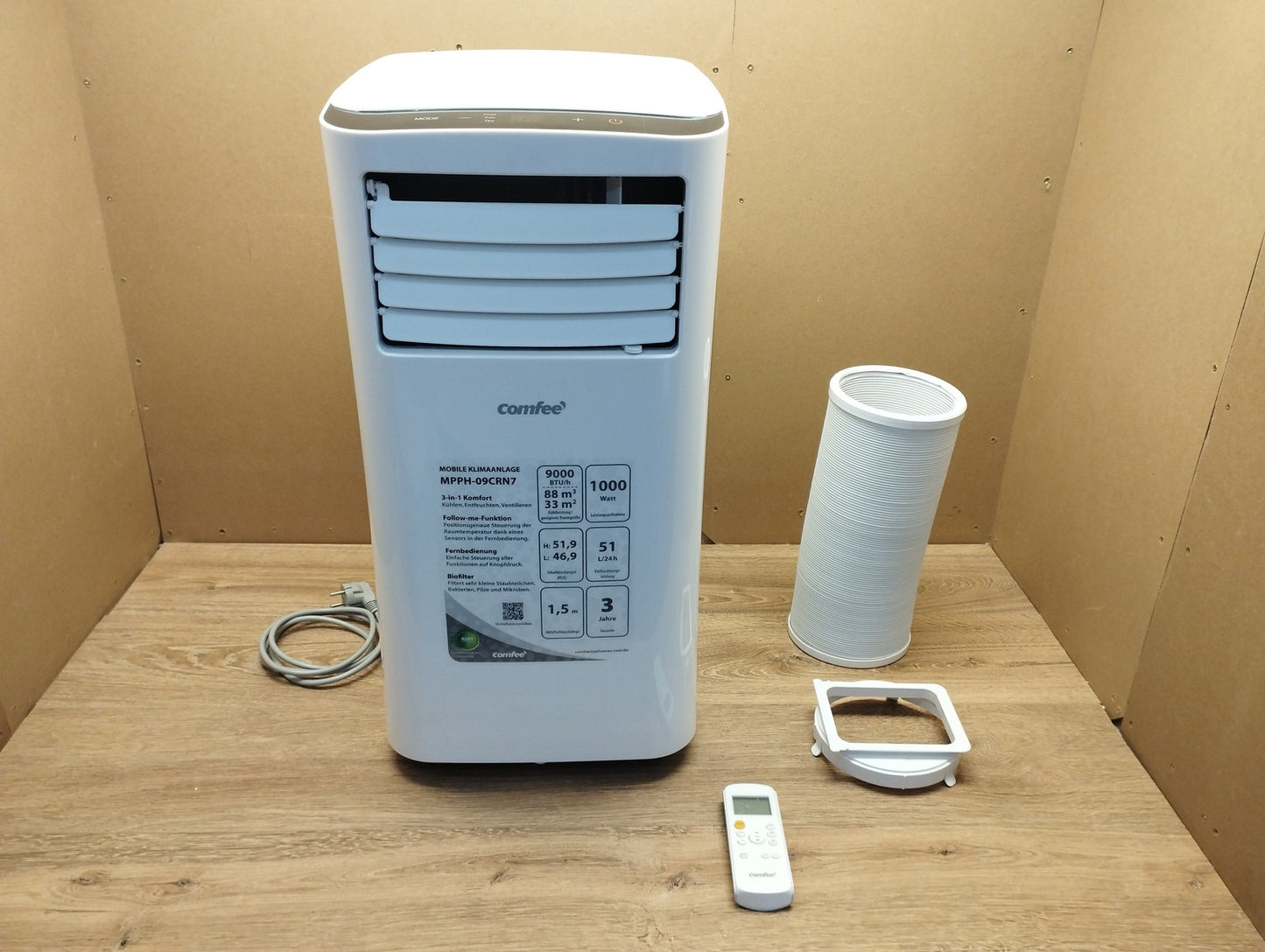 Comfee MPPH-09CRN7 Mobile Klimaanlage 9.000 BTU/h Klimagerät EEK: A I39672