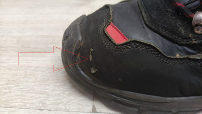 Oregon Yukon Kettensägen-Schnittschutzstiefel aus Leder, Größe 44, I38160