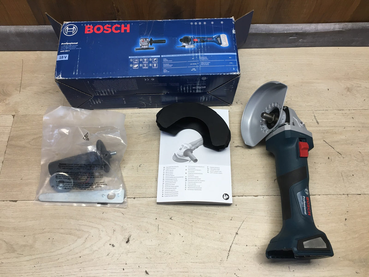 Bosch Professional Akku-Winkelschleifer GWS 18V-7 Solo, 125mm, I40858