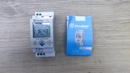 Finder 125182300000 Tägliche / wöchentliche Schaltuhr Digital, I37598