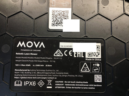 Dreame MOVA 600 Rasenmäher Roboter (MLLM1110), I38265
