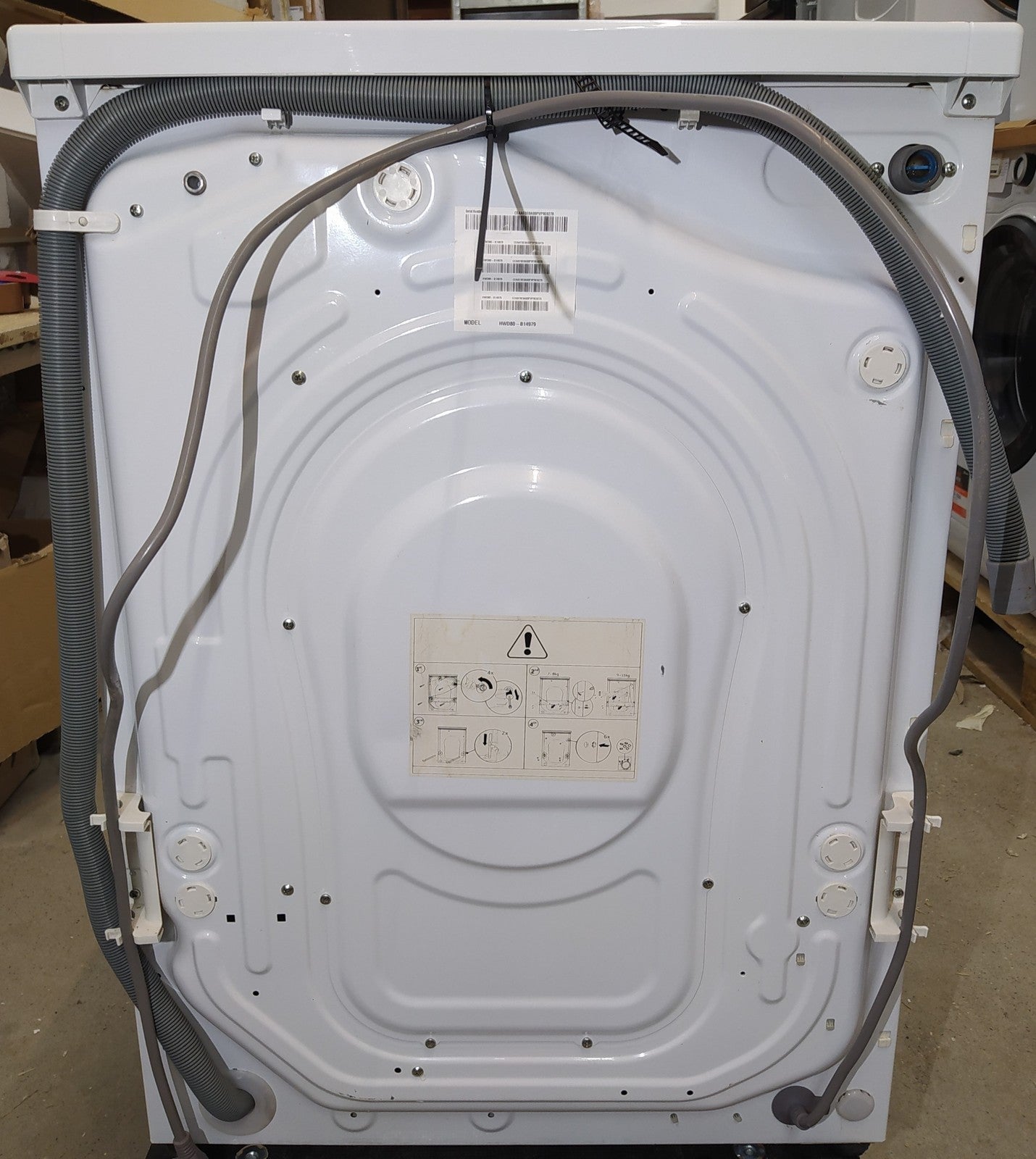 Haier HWD80-B14979 Waschtrockner 8+5 kg, 1400 RPM, Frontlader, I34998