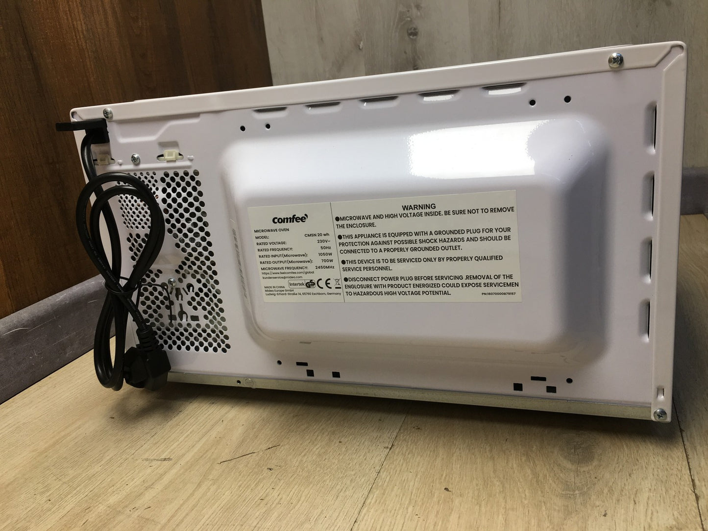 Comfee CMSN 20 wh Mikrowelle, 20L, 700W, I36364
