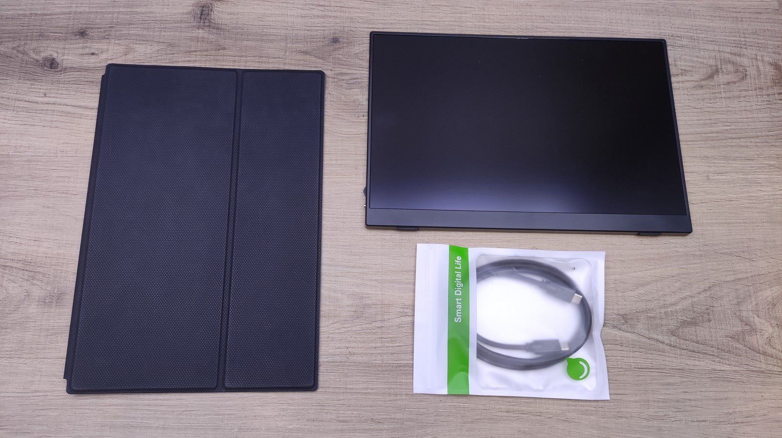 COOLHOOD Tragbarer 2K Monitor 13.3" 2560x1600 HDMI USB-C IPS 16:10 schwarz