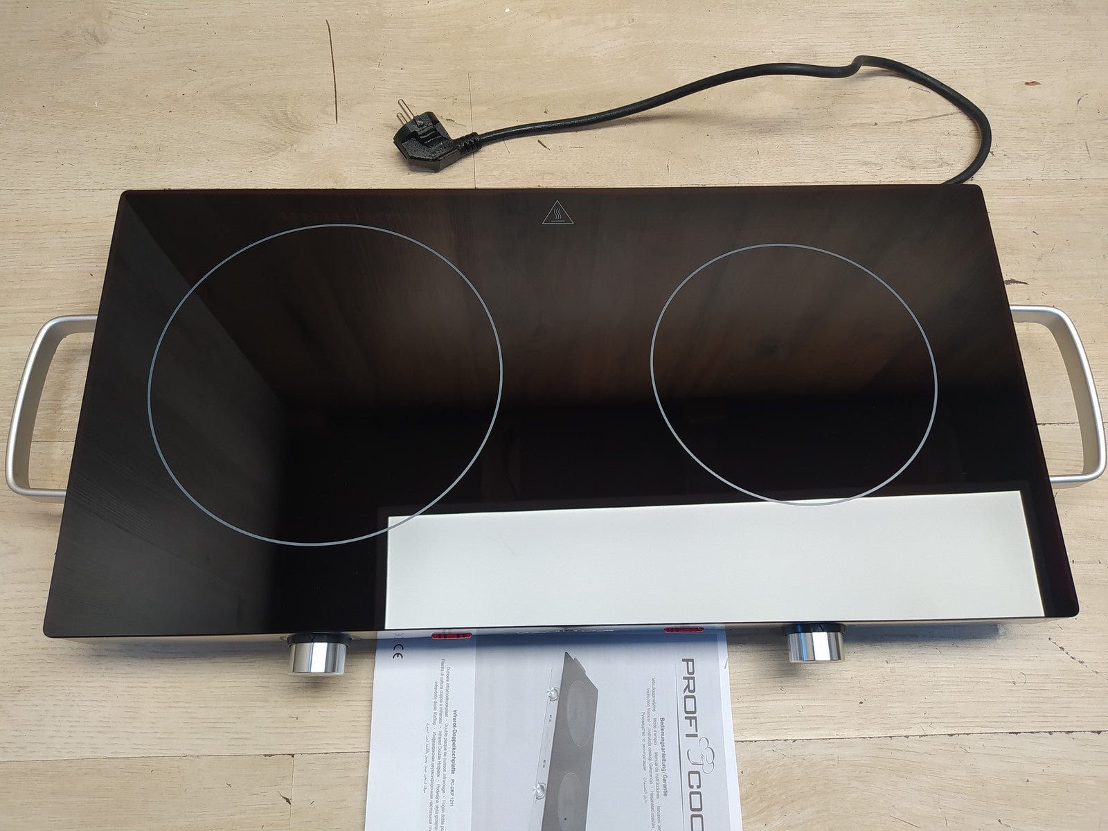 ProfiCook PC-DKP 1211 Infrarot-Doppelkochplatte, I39043