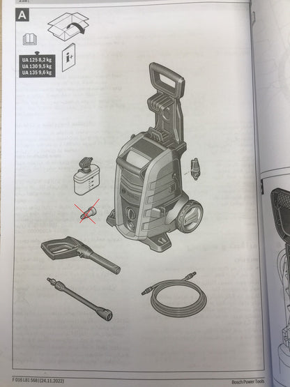 Bosch DIY Hochdruckreiniger UniversalAquatak 135 (06008A7C00), I38127