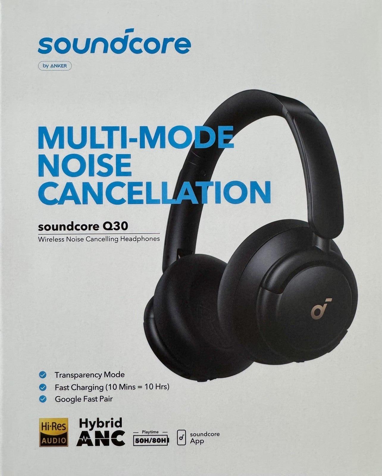 soundcore by Anker Q30 Bluetooth Kopfhörer I39081