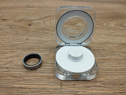 Samsung Galaxy Ring Smart Ring mit Titan-Gehäuse SM-Q508 Größe 8 Titanium Silver
