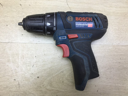 Bosch Professional GSR 12V-15 Akku-Bohrschrauber SOLO, I34232